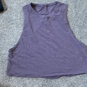 Lululemon cropped tank top